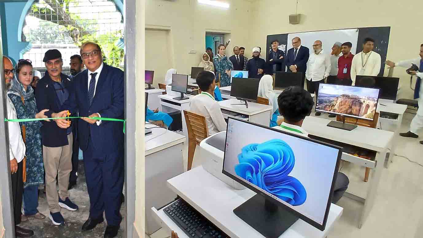 Pakistan High Commission Donates IT Equipment to Sir Salimullah Orphanage to Promote Digital Literacy