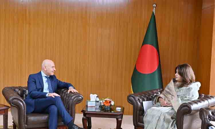 Bangladesh seeks Italy support for UNGA presidency bid