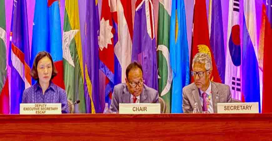 Bangladesh chairs key session at ESCAP in Bangkok