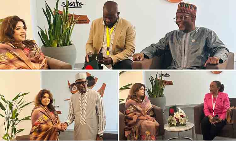 Shama holds series of meetings to boost ties with African nations