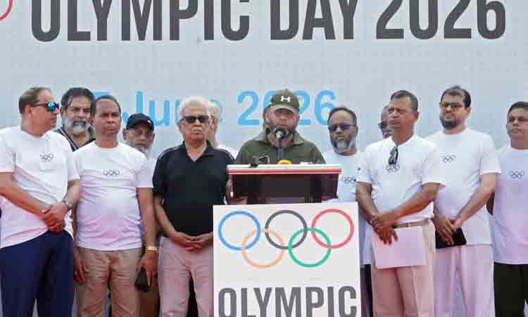 Army Chief for spreading olympic values across the society