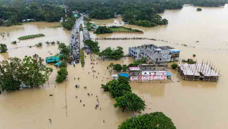Short-term flood warning issued for parts of Bangladesh