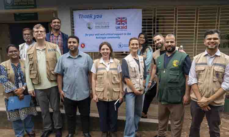 UK, Saudi Arabia reaffirm support for Rohingya humanitarian response