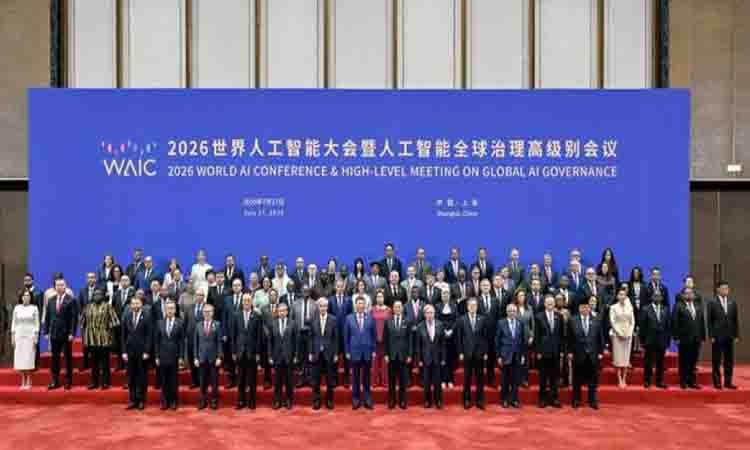 ICT Minister Fakir Mahbub Anam joins World AI Conference in Shanghai