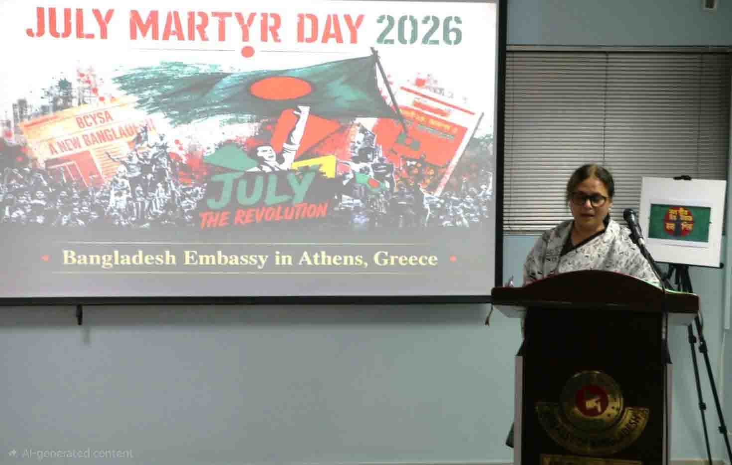 July Martyrs' Day observed in Athens