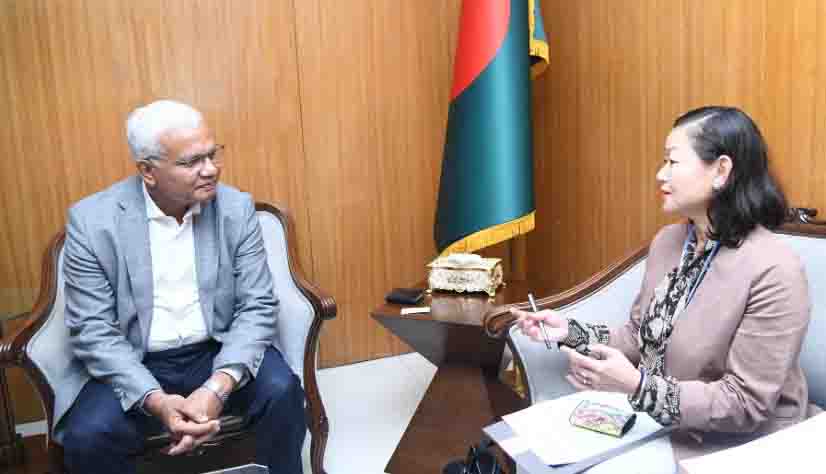 WFP country director meets Dr Zahid