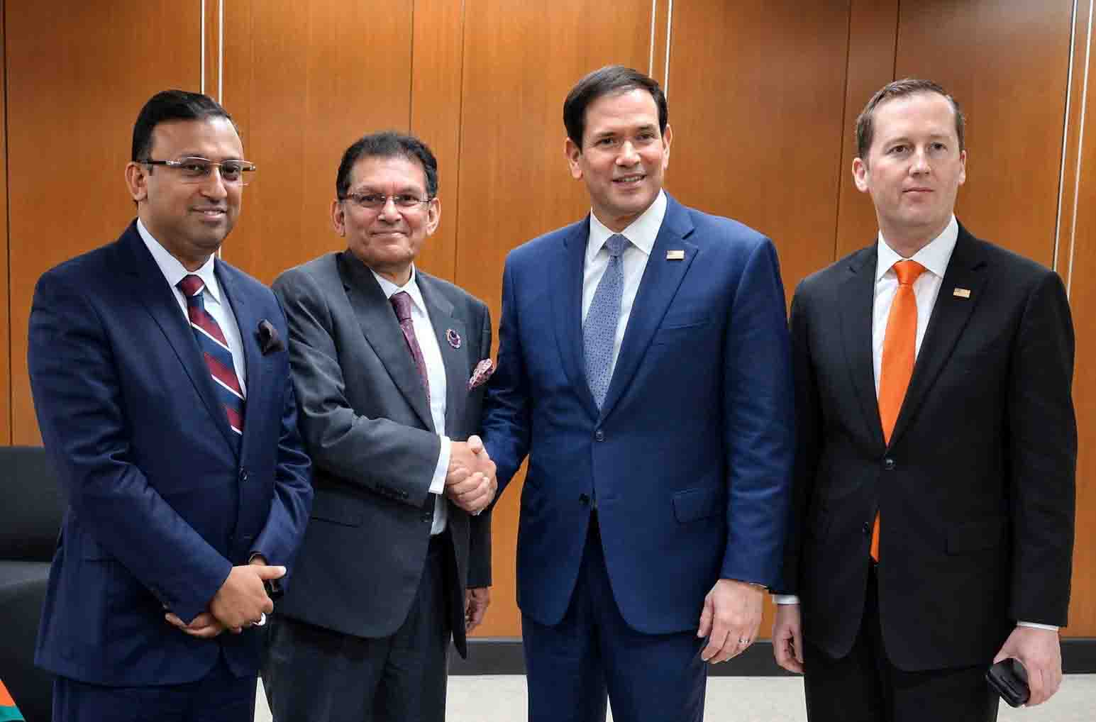 Khalilur invites US Secretary Rubio to visit Bangladesh