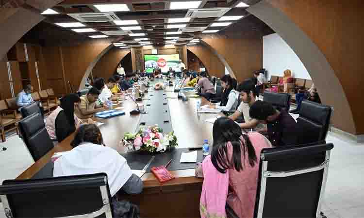 Parliament Secretariat holds essay competition marking July Mass Uprising Day