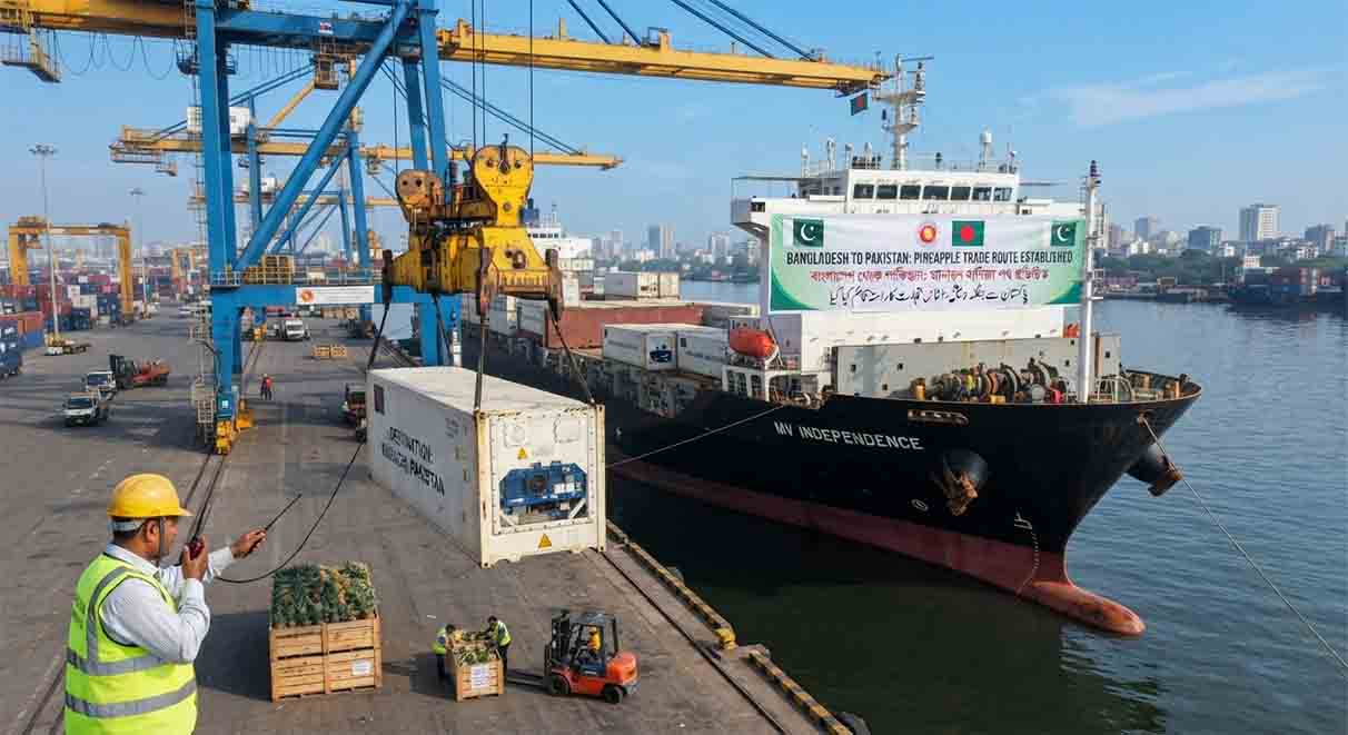 Pakistan Opens Market for Bangladeshi Fresh Pineapple Exports