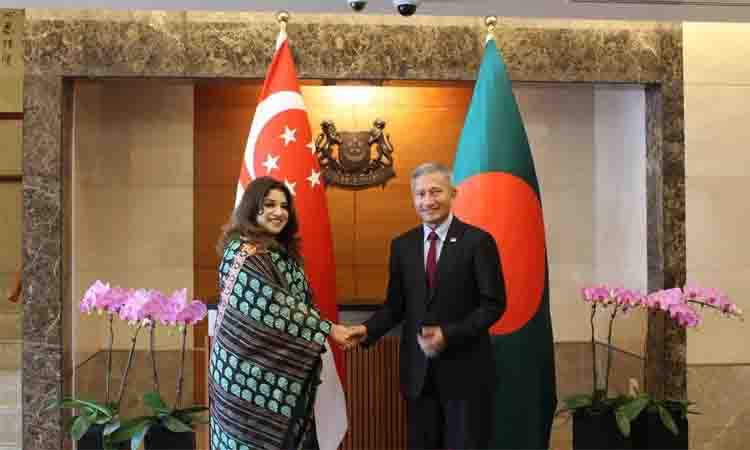 Bangladesh, Singapore hope for early FTA conclusion