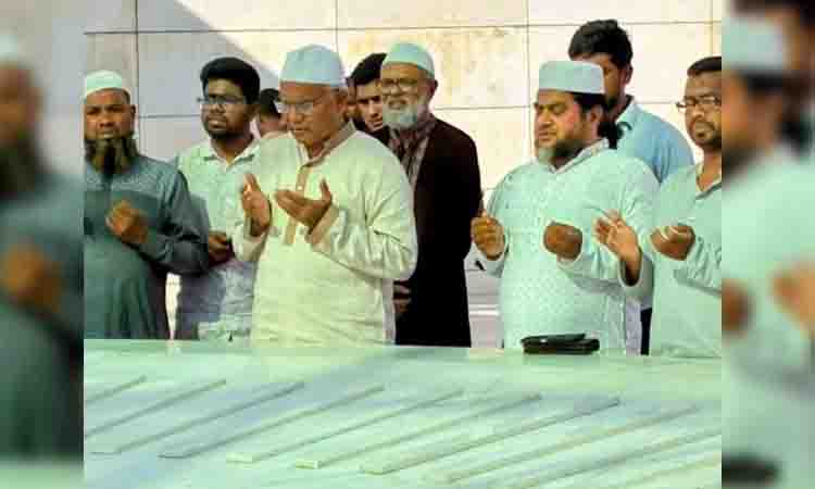 Dr Zahid pays tribute to Khaleda Zia
