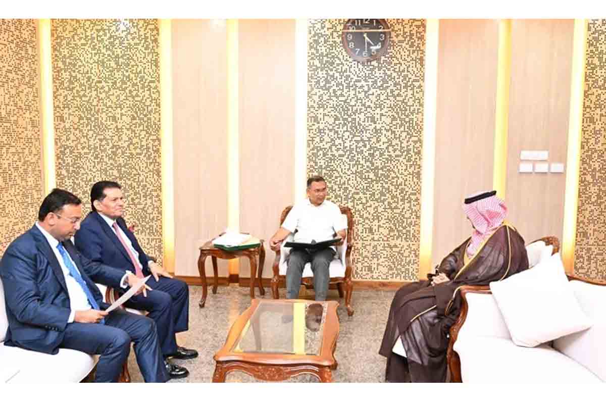 Mohammed bin Salman invites Tarique Rahman to visit Saudi Arabia