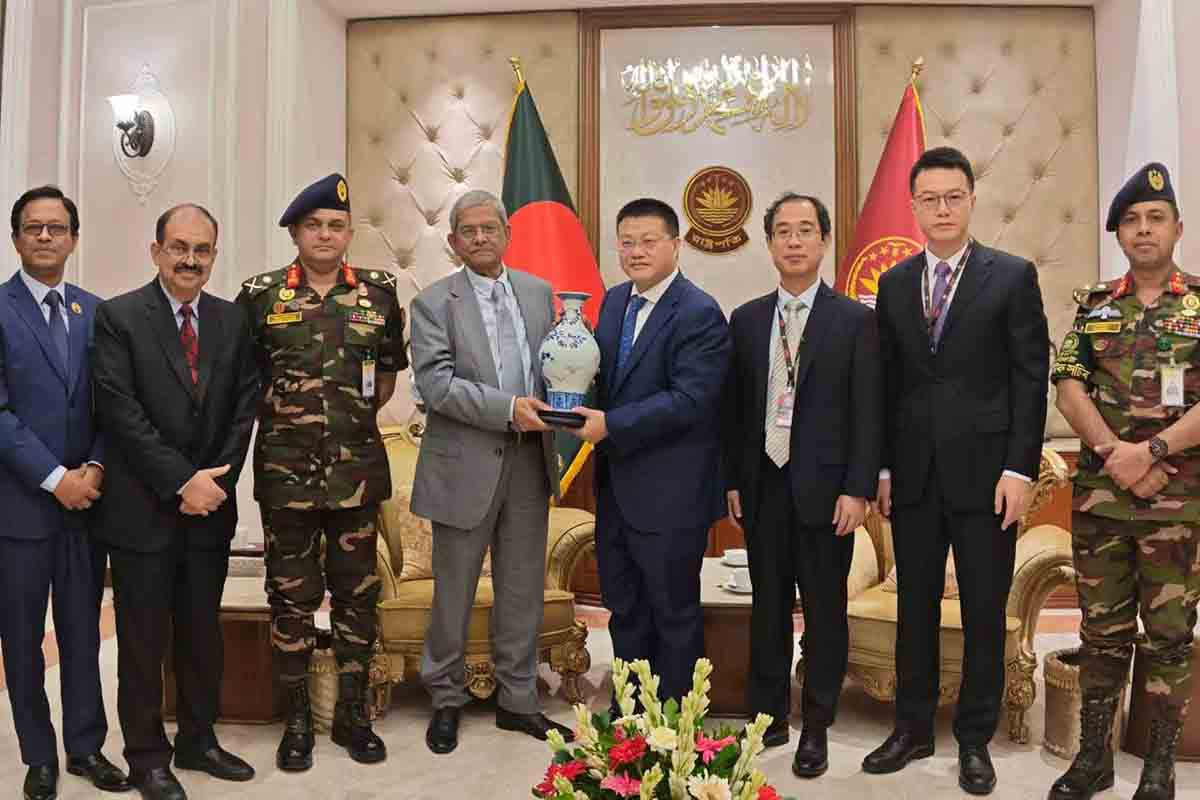 China-Bangladesh Relations Discussed as Yao Wen Meets Mirza Fakhrul