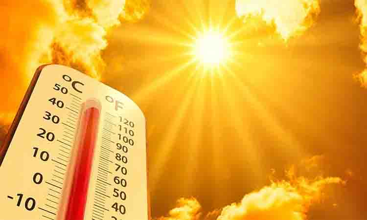 Mild heatwave sweeping over country