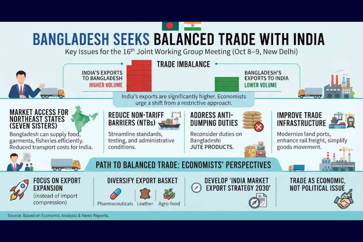 Economists urge India to expand trade opportunities for Bangladesh