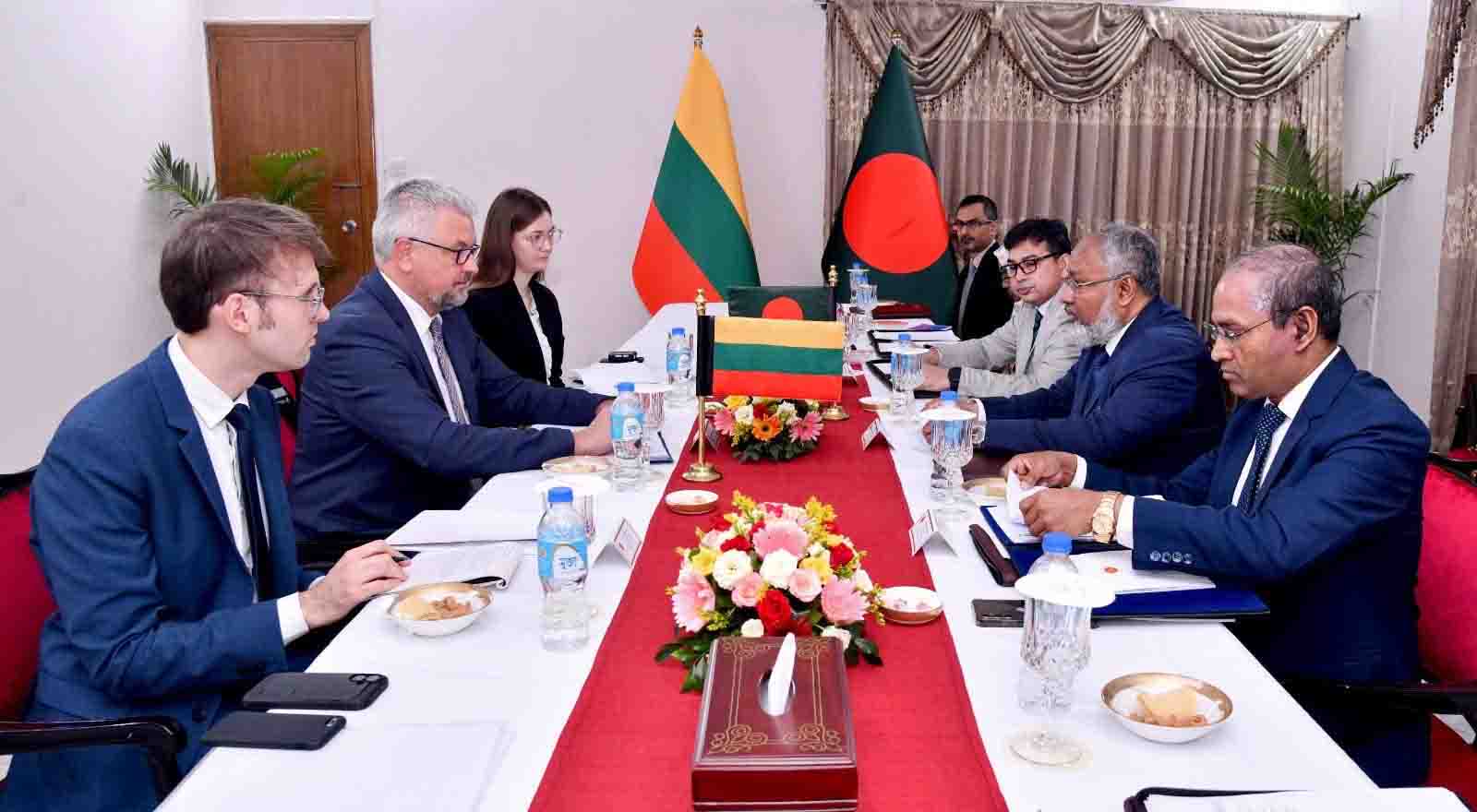 Bangladesh, Lithuania agree to strengthen institutional mechanisms