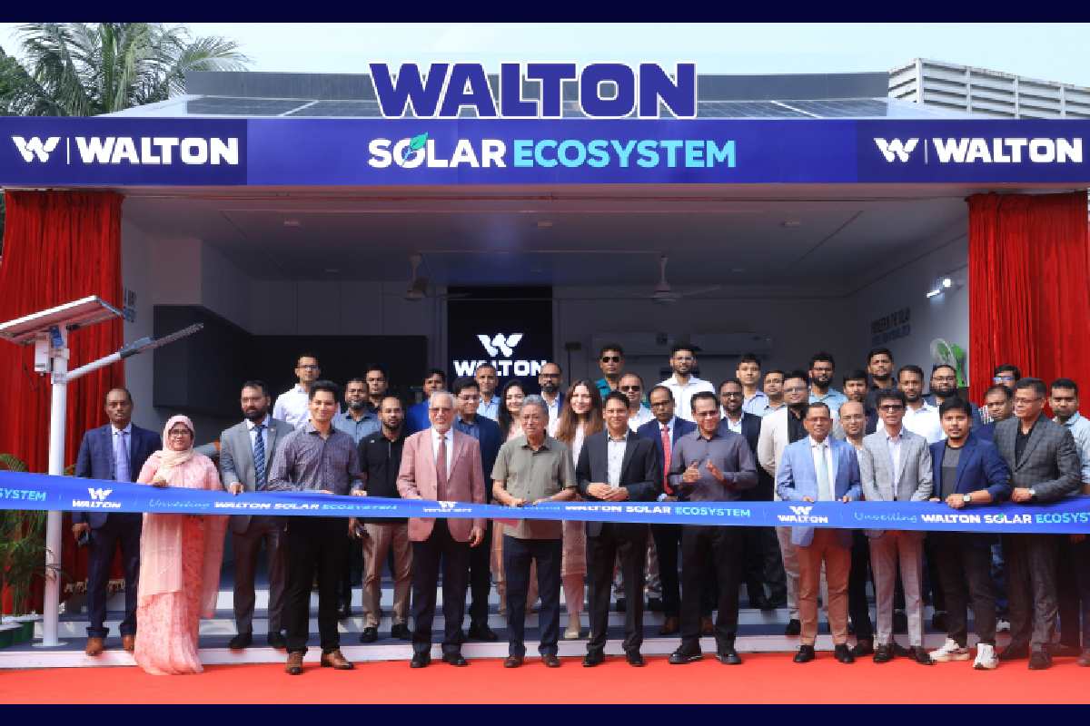 Finance Minister Unveils Walton Solar Ecosystem for Power Generation and Household Appliances