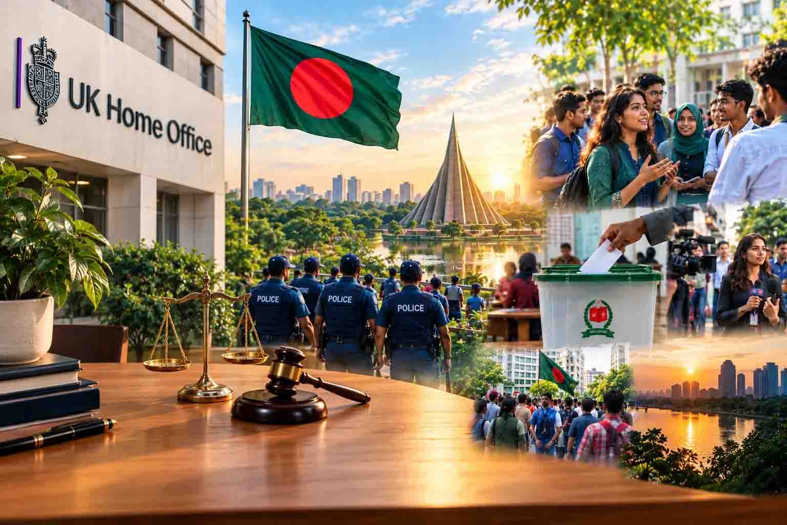 UK Home Office report finds political stability, declining violence in Bangladesh