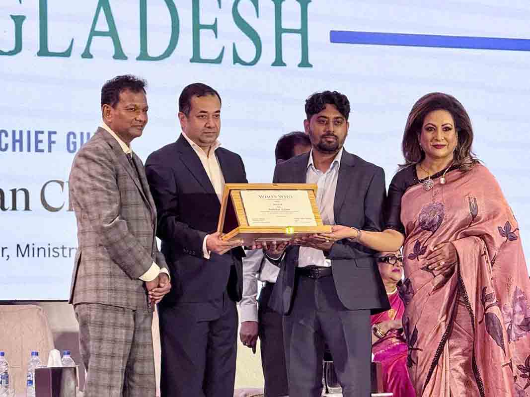 Rahitul Islam wins Who’s Who Award