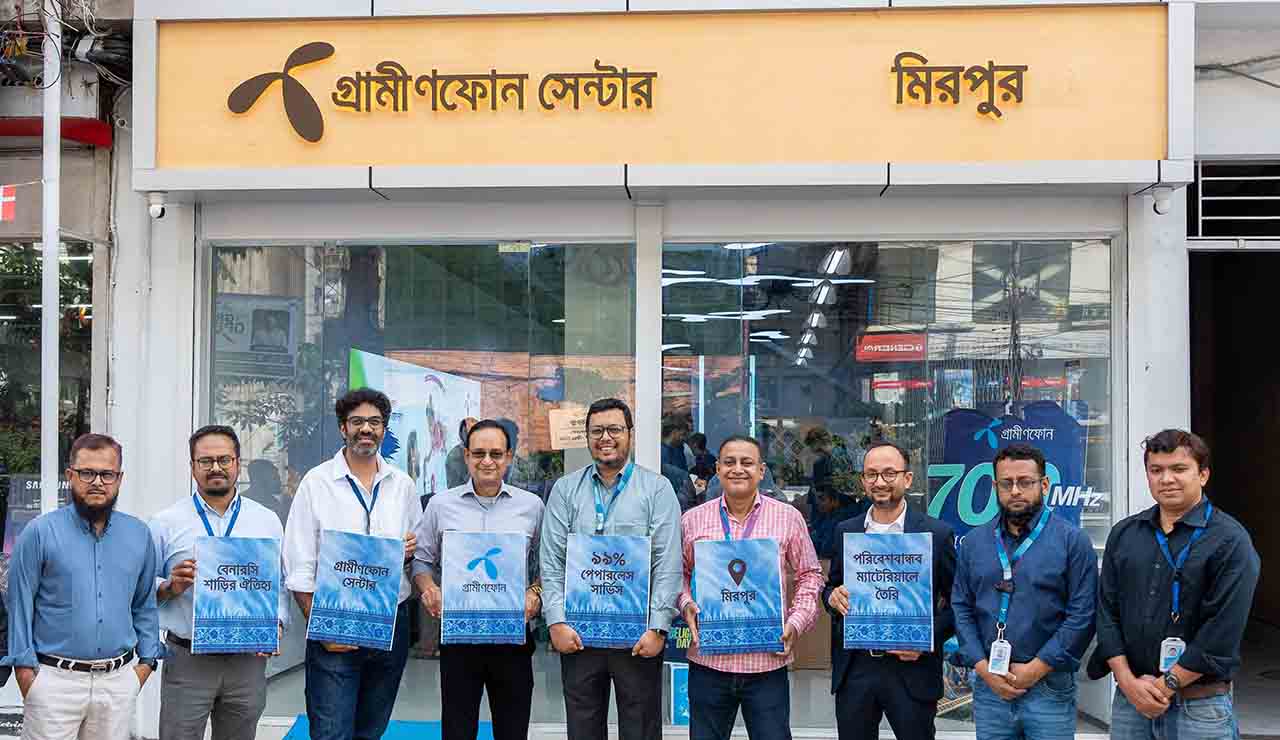 New Grameenphone Centre Launched in Mirpur