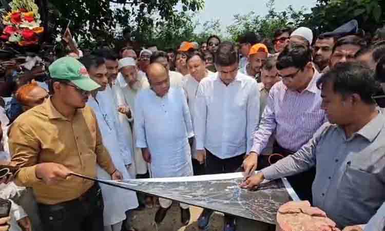 শহীদ রাষ্ট্রপতি জিয়াউর রহমানের স্মৃতিবিজড়িত পাতলী খাল পরিদর্শনে পানি সম্পদ প্রতিমন্ত্রী